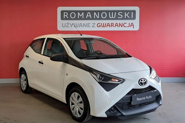 Toyota Aygo cena 38900 przebieg: 118120, rok produkcji 2020 z Kraków małe 379